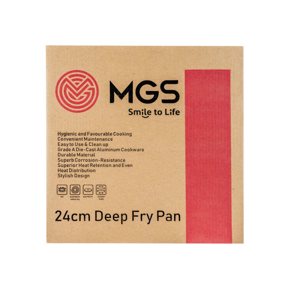 تابه ام جی اس مدل Deep Fry Pan سایز 24
