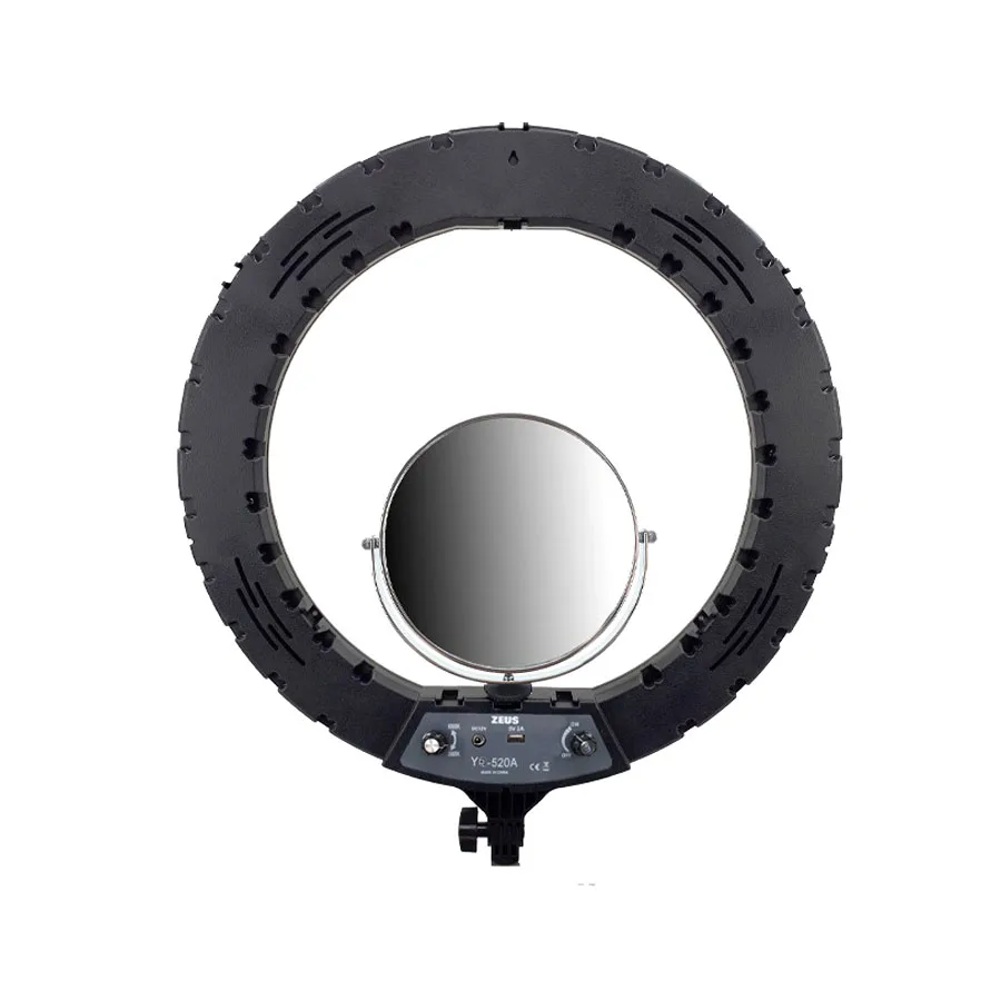رینگ لایت زئوس مدل YQ-520 A به همراه پایه