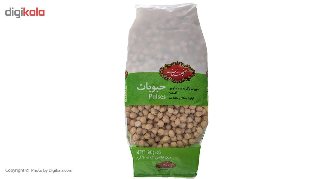 نخود گلستان مقدار 900 گرم