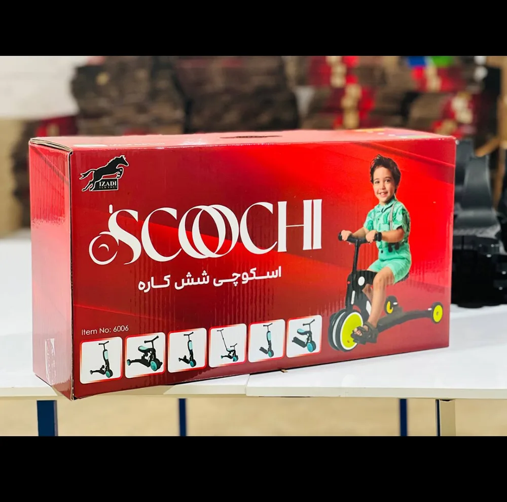 سه چرخه کودک اسکوچی مدل 6006