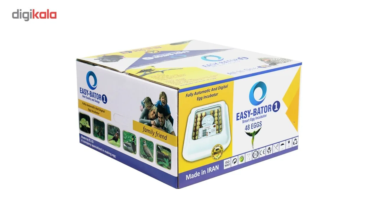 دستگاه جوجه کشی 48 تایی مدل easy-bator1