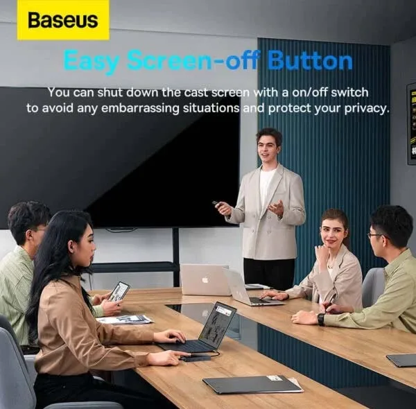 هاب USB-C هشت پورت باسئوس مدل WKYY030413