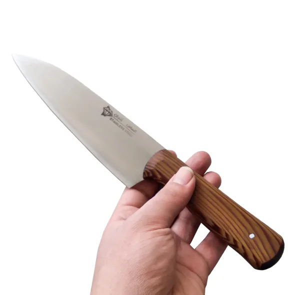 ست 2 پارچه چاقو آشپزخانه الماس زنجان مدل 01