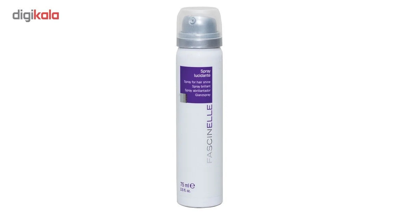 اسپری براق کننده مو فشینلی مدل Hair Shine حجم 75 میلی لیتر