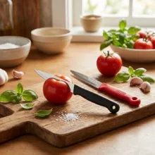 چاقو آشپزخانه مدل هندل بسته دو عددی