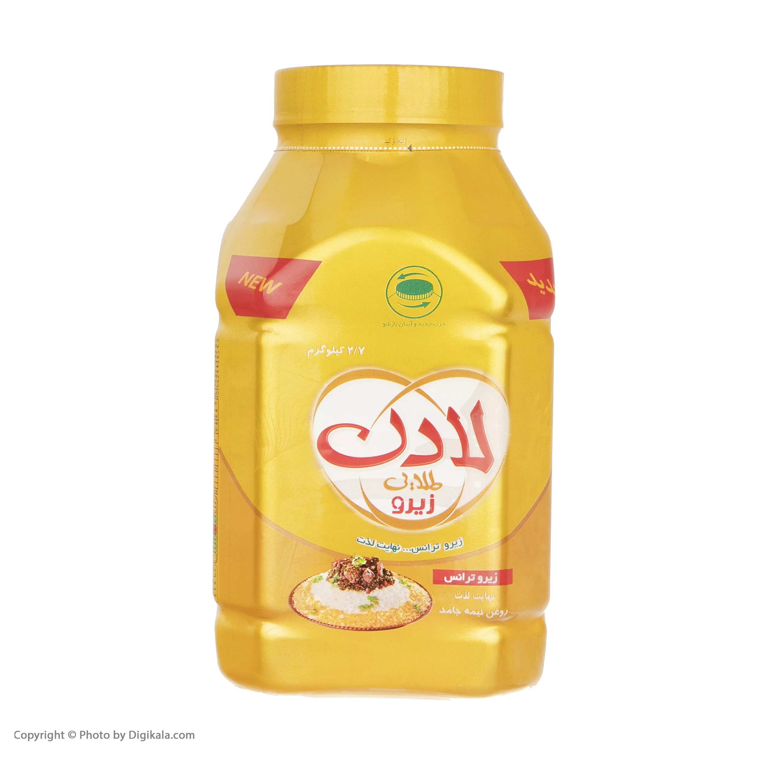 روغن نیمه جامد لادن طلایی - 2.7 کیلوگرم
