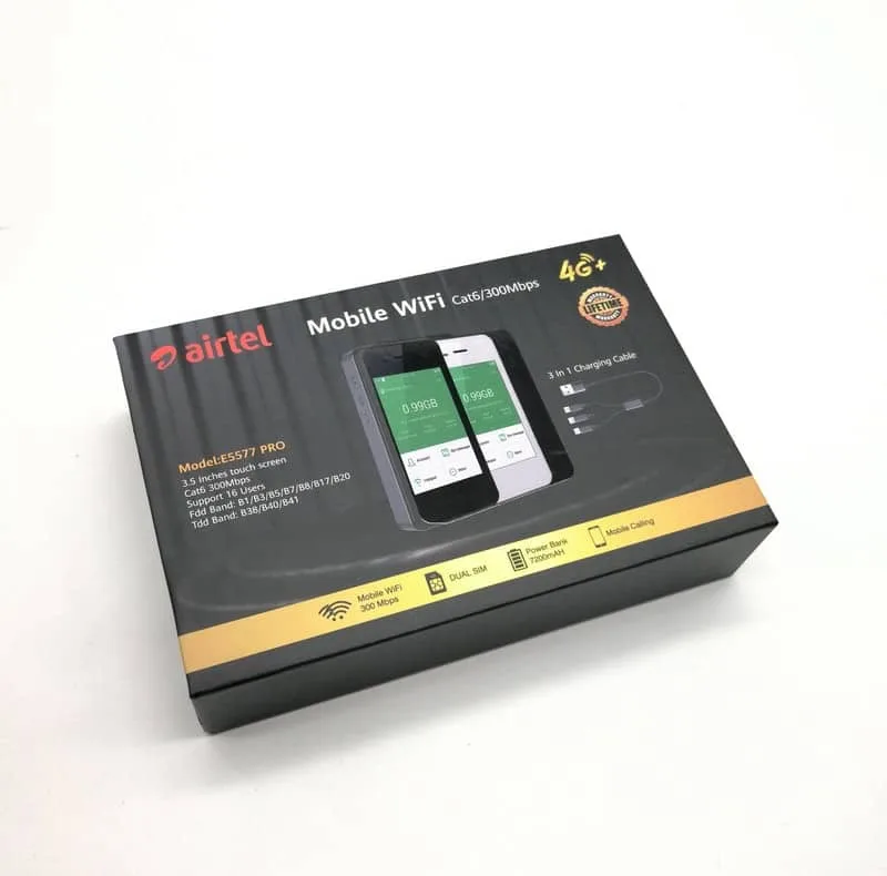 مودم همراه 4G ایرتل مدل E5577 pro