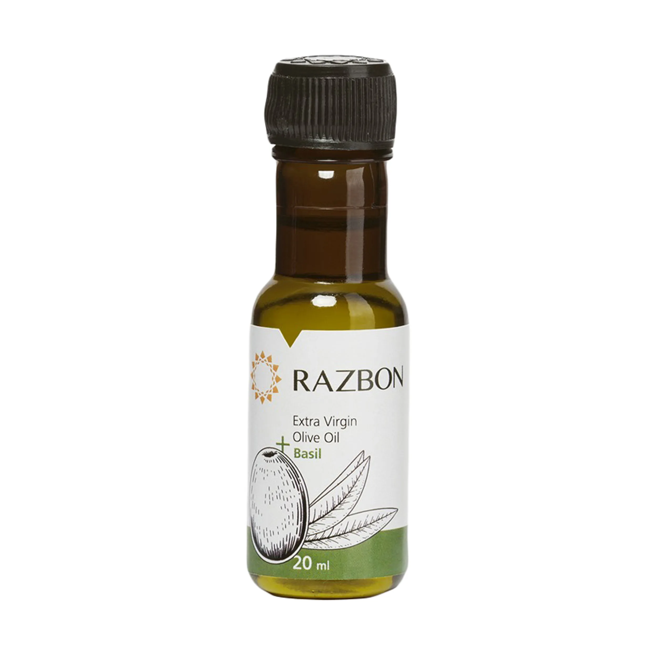 روغن زیتون فرابکر با بو رزبن - 20 میلیلیتر بسته 12 عددی