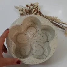 ظرف پخت به گز مدل کته و ته چین طرح گل