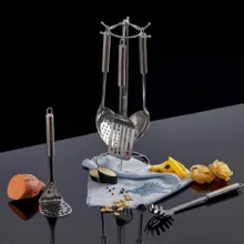 ست کفگیر و ملاقه ۷ پارچه کاراجا مدل chef