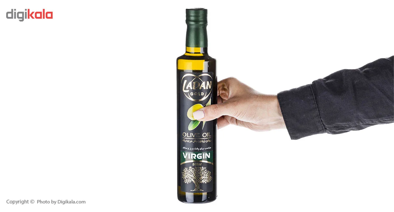 روغن زیتون بکر لادن طلایی - 500 میلی لیتر