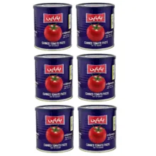 رب گوجه فرنگی بابایی – 800 گرم مجموعه 6 عددی