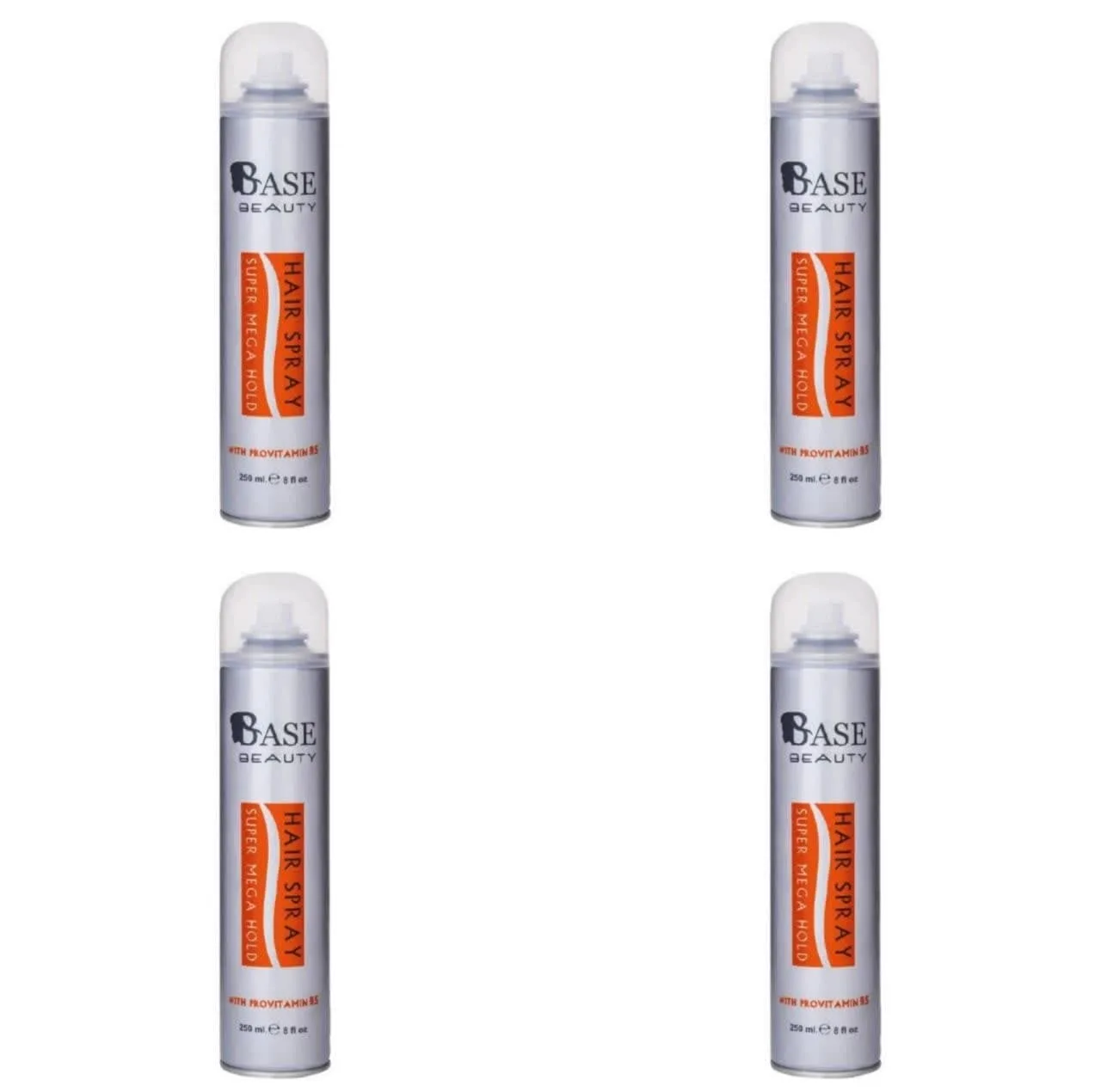 اسپری مو بیس بیوتی مدل Extra Hold حجم 250 میلی لیتر بسته 4 عددی