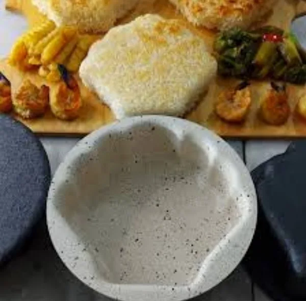 ظرف پخت به گز مدل کته و ته چین طرح صدف