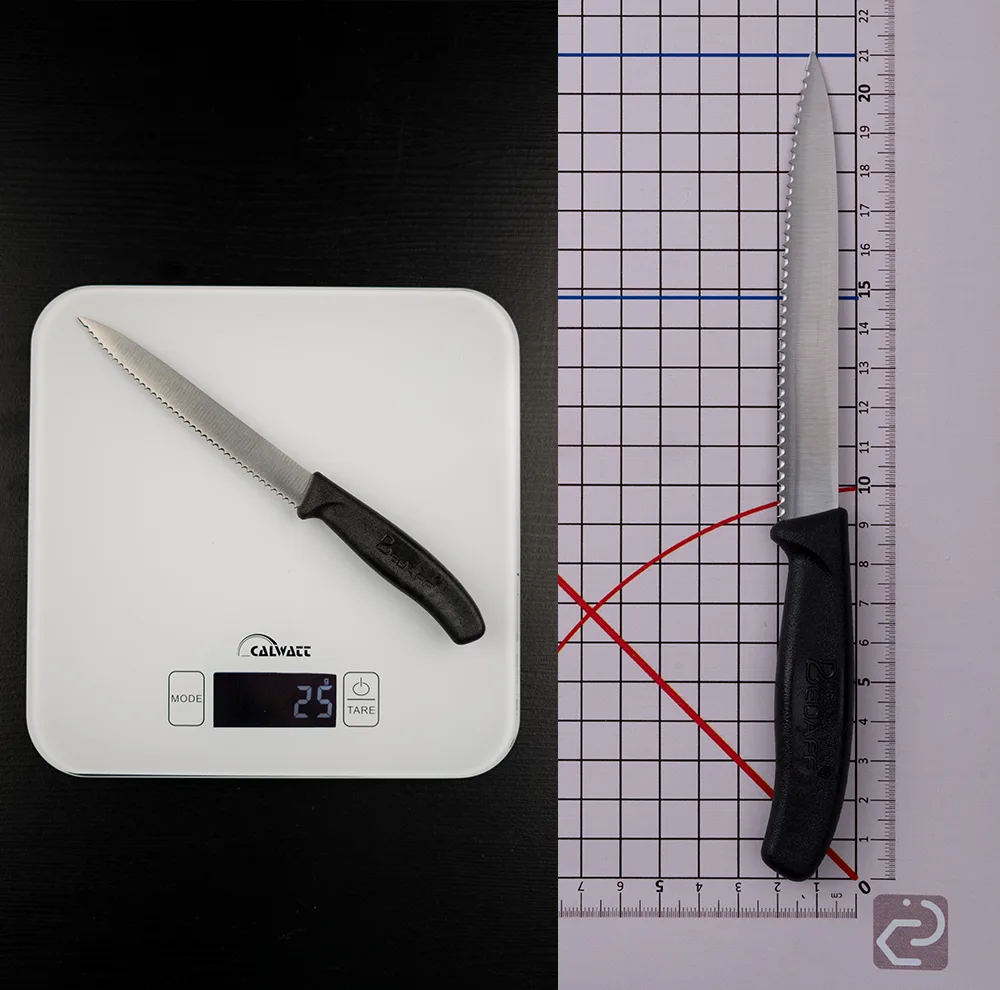 چاقو مدل بداف کد 11Cm بسته 2 عددی