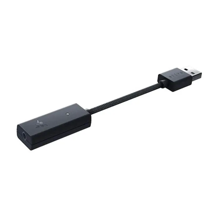 هدست مخصوص بازی ریزر مدل BlackShark V2 + USB Sound Card