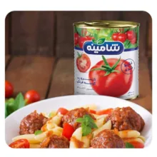 کنسرو رب گوجه فرنگی شامینه - 800 گرم بسته 4 عددی