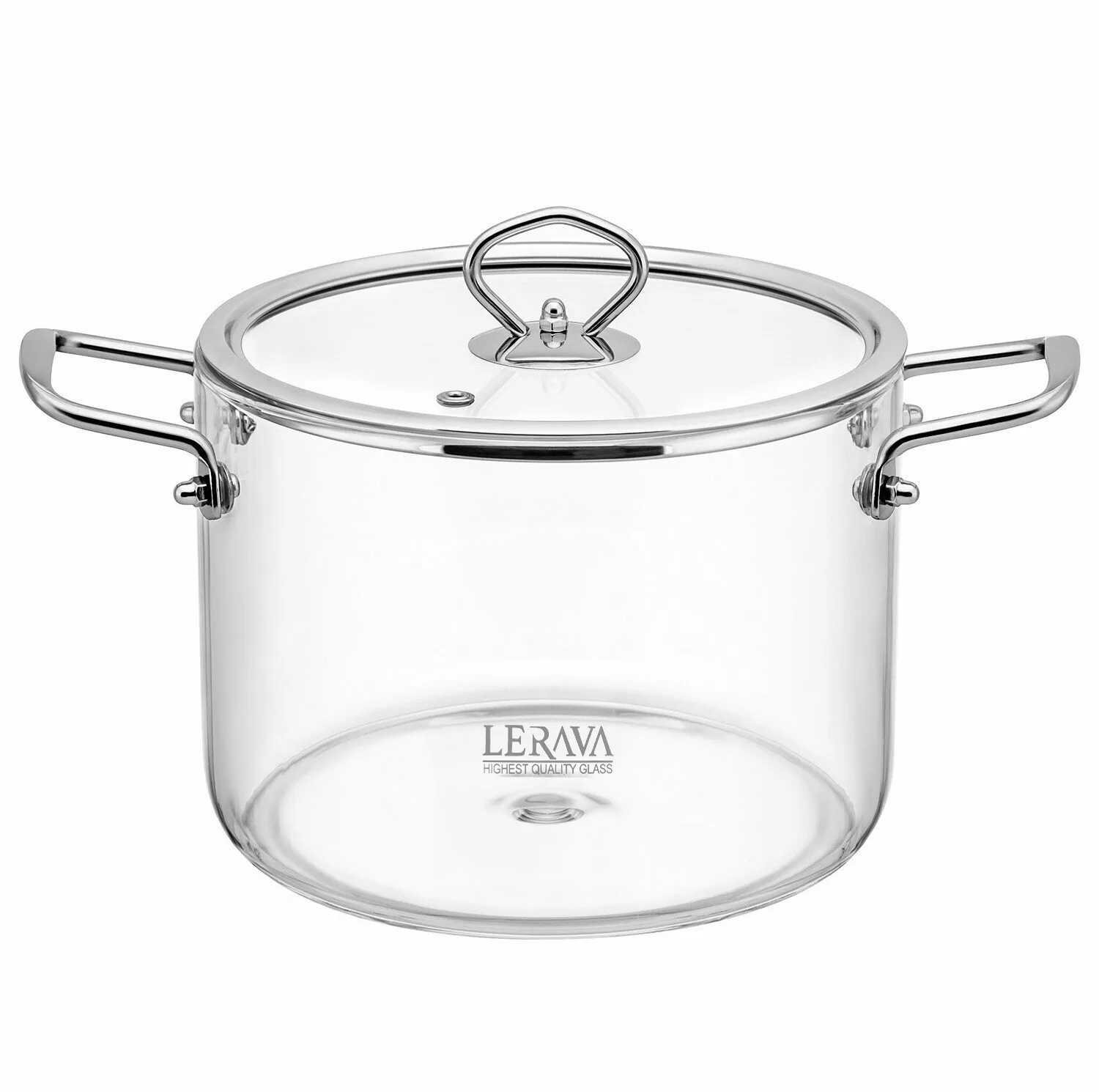 قابلمه لراوا مدل شیشه ای کد 4/5L سایز 20