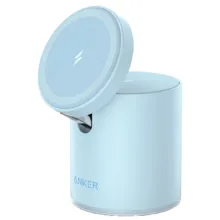 شارژر بی‌سیم 7.5 وات انکر مدل B2568 به همراه شارژر دیواری 20 وات انکر و کابل USB-C به USB-C