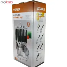 سرویس 8 پارچه ابزار آشپزخانه وی تارا مدل VIT01