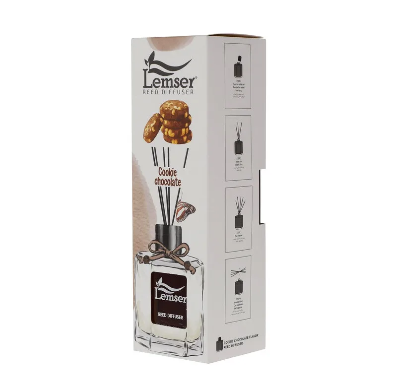 خوشبوکننده هوا لمسر مدل Cookie Chcolate حجم 120 میلی لیتر مجموعه 2 عددی