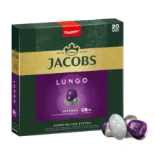 کپسول قهوه lungo intenso جاکوبز بسته 20 عددی
