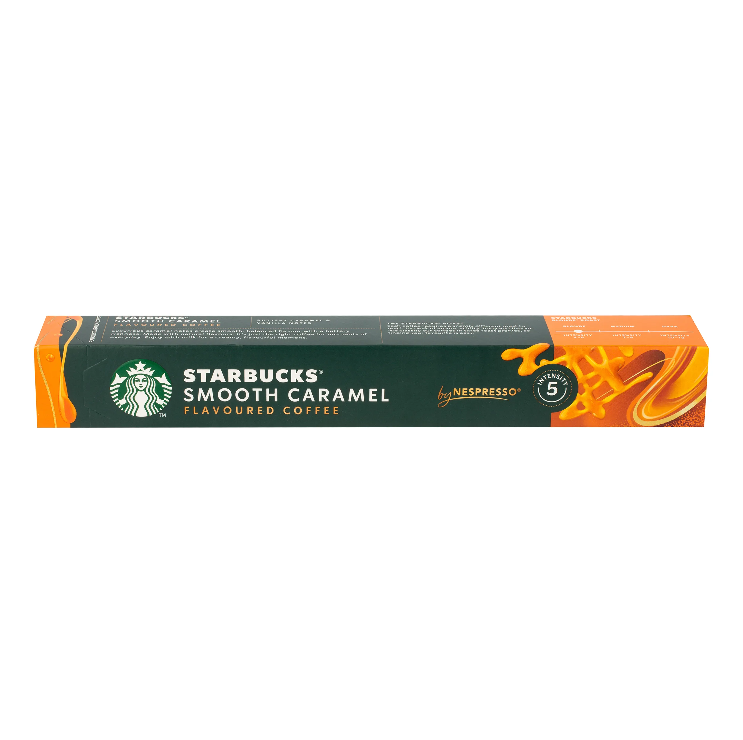 کپسول قهوه Smooth caramel استارباکس - 51 گرم بسته 10 عددی