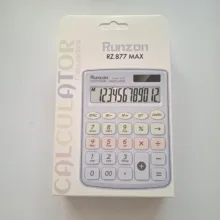 ماشین حساب مدل دکمه کیبوردی رانزن طرح Rz.877MAX