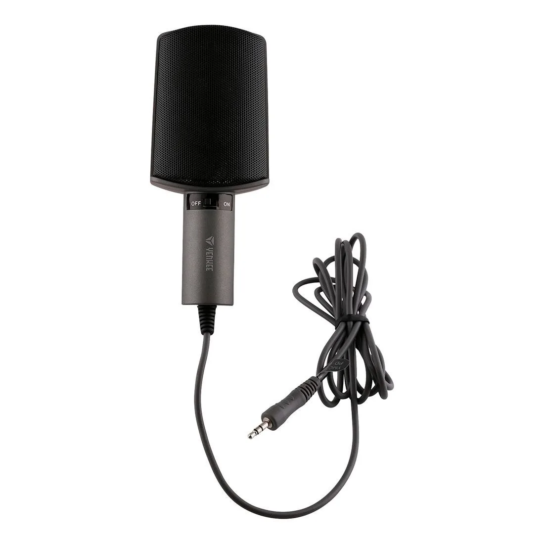 میکروفن رومیزی ینکی مدل YMC 1020GY با درگاه جک 3.5 میلی متری