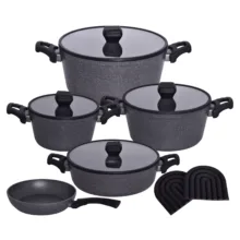 سرویس قابلمه تابه گرانیتی 11 پارچه ریتابان مدل ماتیا