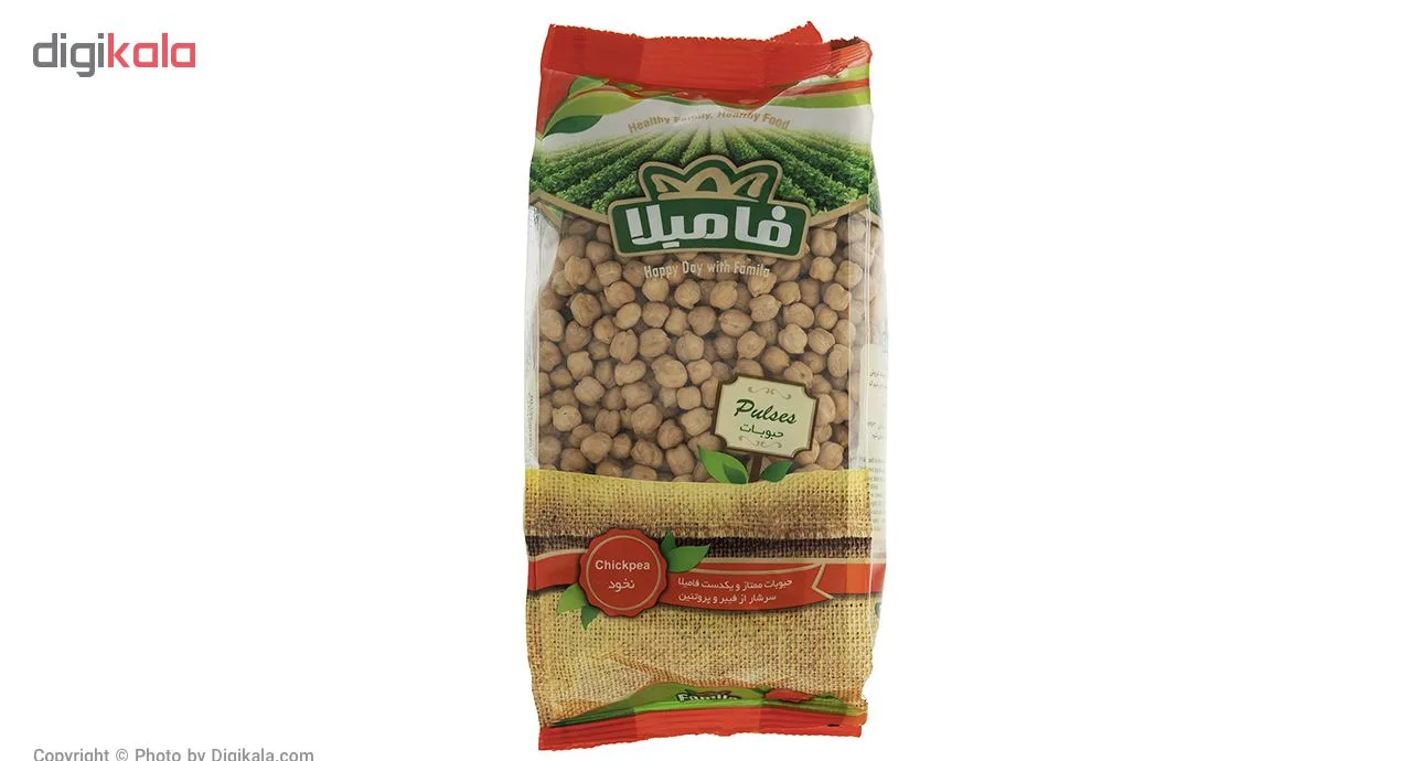 نخود فامیلا مقدار 900 گرم