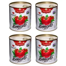 رب گوجه فرنگی شاهسوند – 800 گرم بسته 4 عددی
