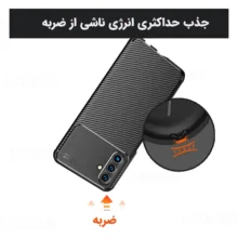 کاور لوکسار مدل Carbon Fiber مناسب برای گوشی موبایل سامسونگ Galaxy S23 FE