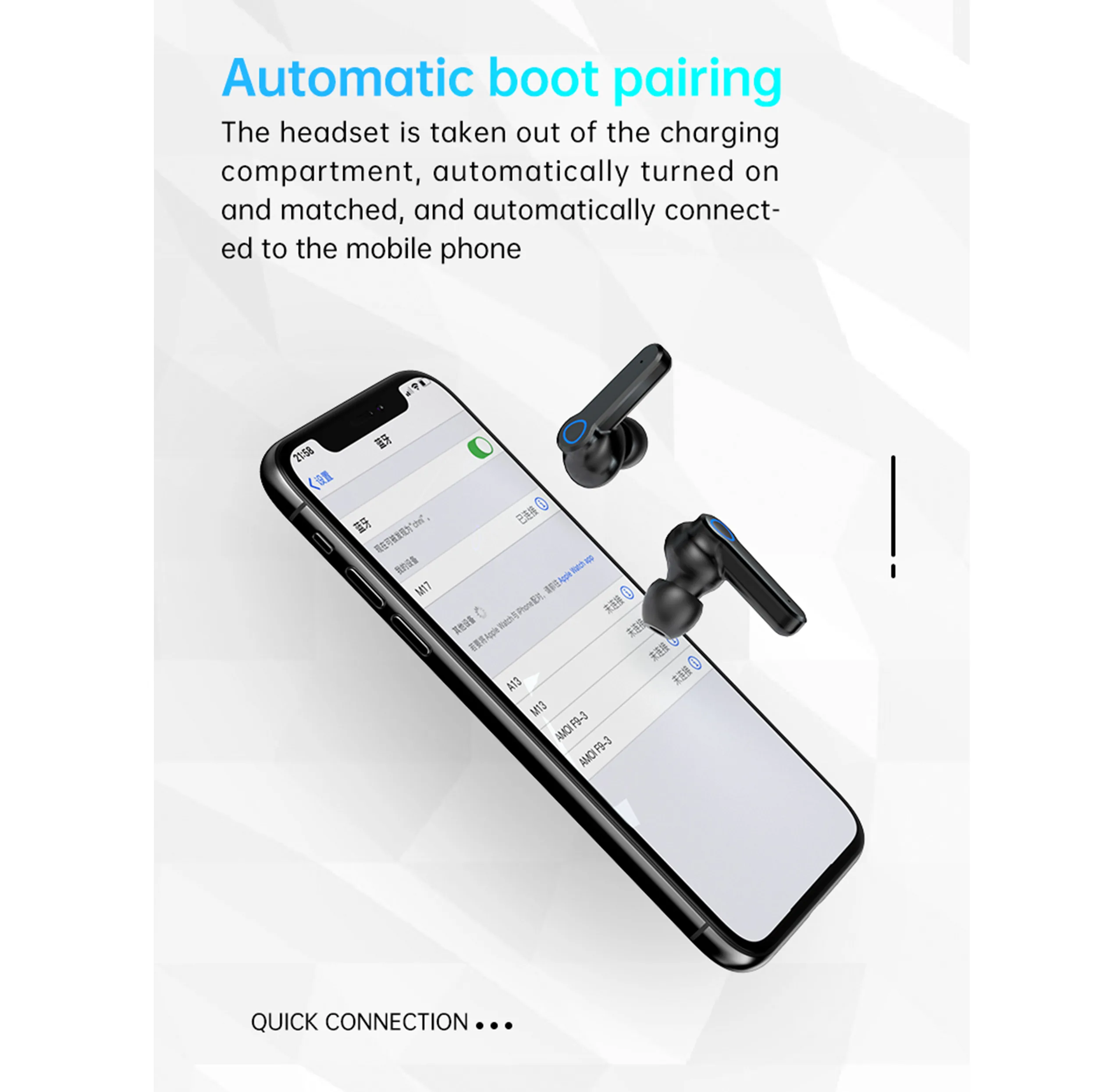 هدفون بلوتوثی مدل M19 Newest با میکروفون نویز کنسلینگ، درگاه شارژ microUSB، امکان استفاده به صورت پاوربانک