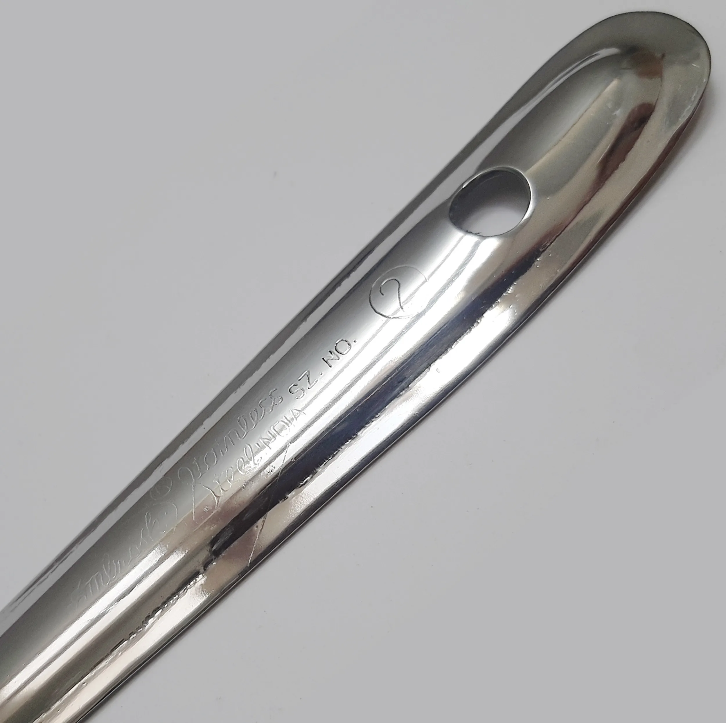 کفگیر مدل شیاردار هندی کد 02