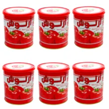 کنسرو رب گوجه فرنگی آرنوش – 800 گرم مجموعه 6 عددی