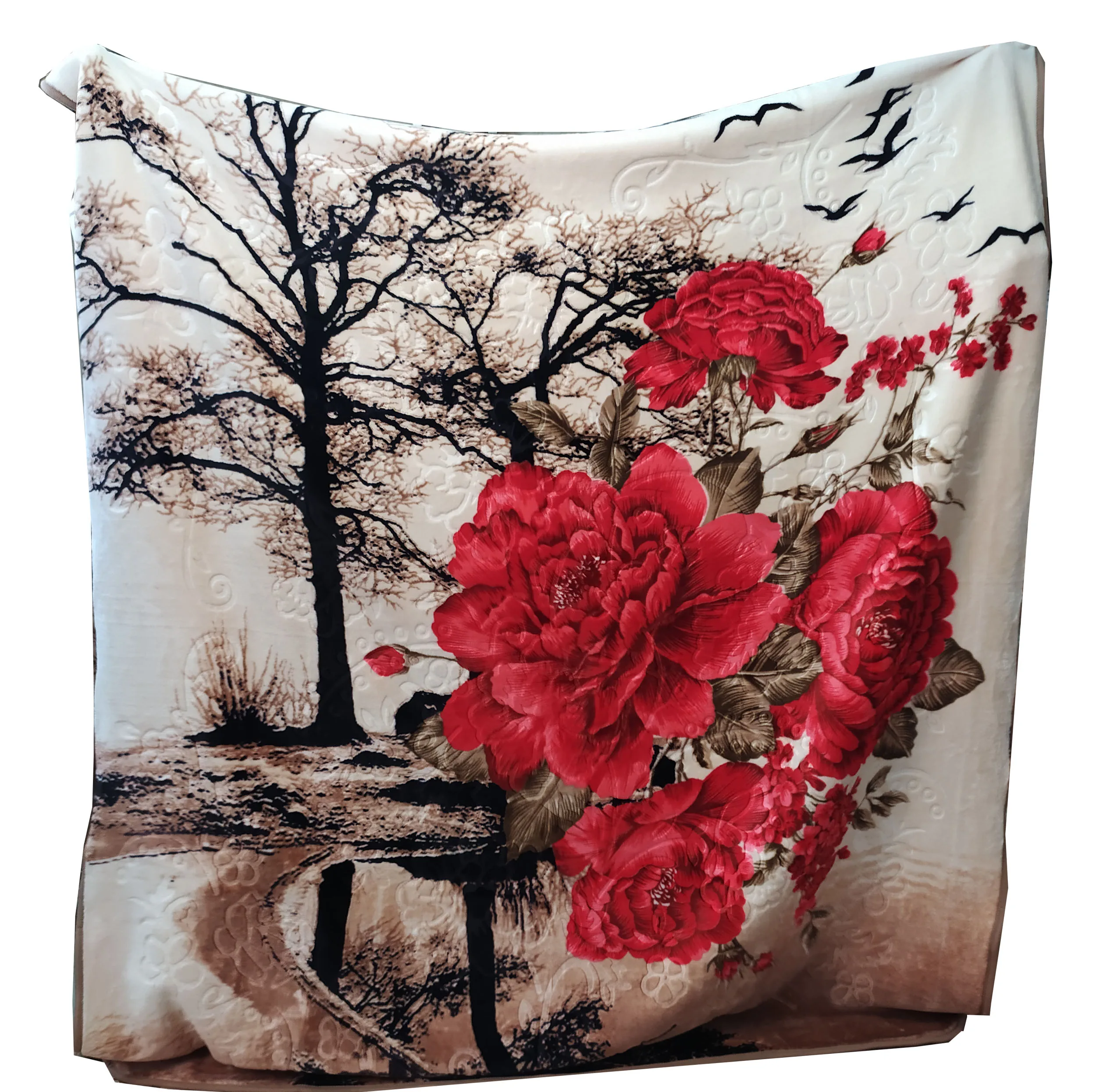 پتو شادیلون مدل Rose دونفره سایز 200x230 سانتی متر