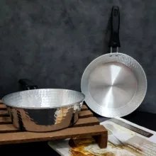 سرویس تابه 5 پارچه مدل روحی چکشی کد 18-20-22-24-26