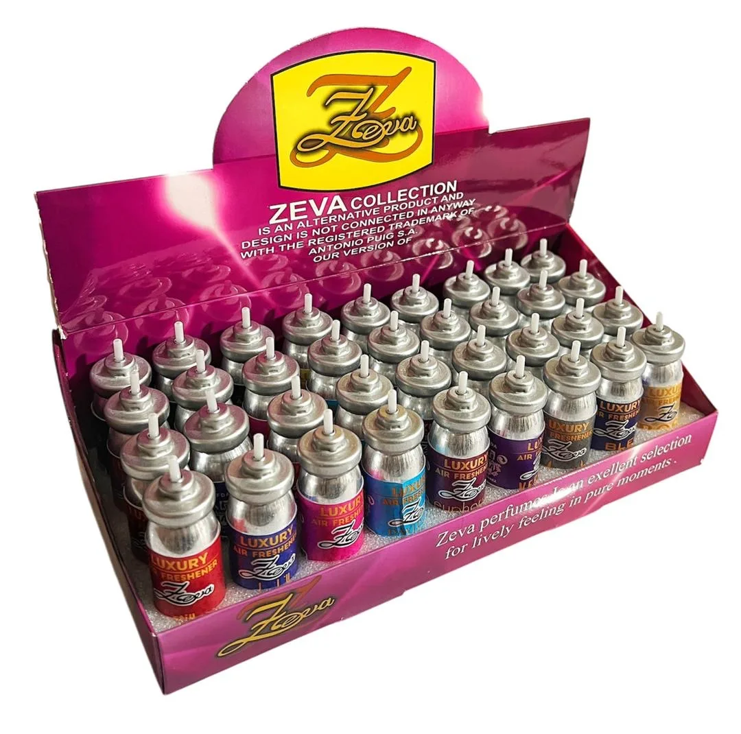 یدک اسپری خوشبوکننده زوا مدل MIX حجم 15 میلی لیتر بسته 36 عددی