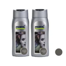 شامپو رنگساژ مارال شماره 7/11 حجم 400 میلی لیتر رنگ کروماتیک مجموعه دو عددی