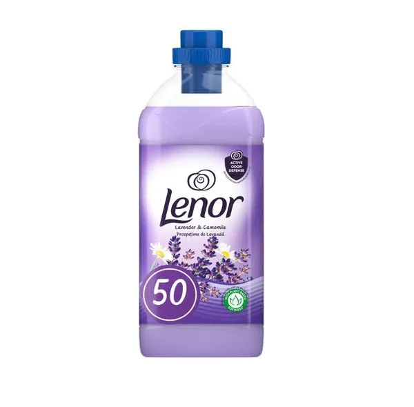 نرم کننده حوله و لباس لنور مدل Lavender & Camomile حجم 1250 میلی لیتر