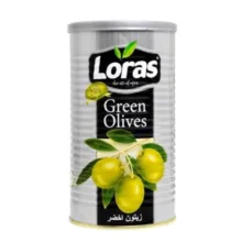 کنسرو زیتون سبز لوراس – 1000 گرم