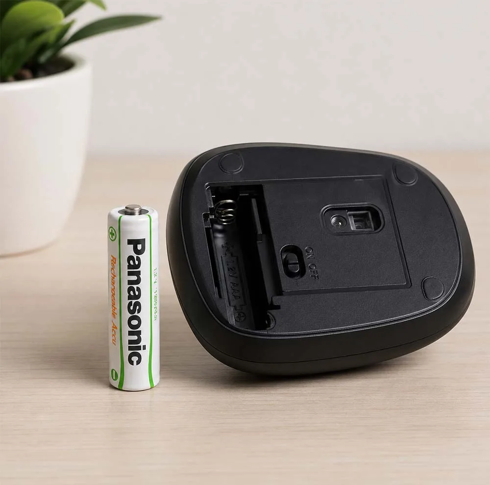 باتری قلمی قابل شارژ پاناسونیک مدل 1900 mAh بسته ۲ عددی
