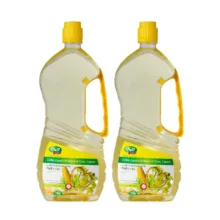 روغن ذرت و کانولا آژمان یزد – 740 گرم مجموعه دو عددی