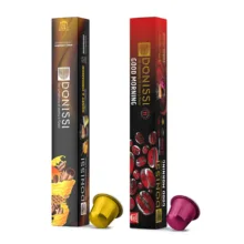 کپسول قهوه با عسل دارچین دونیسی و قهوه صبح بخیر دونیسی – 2 بسته 10 عددی