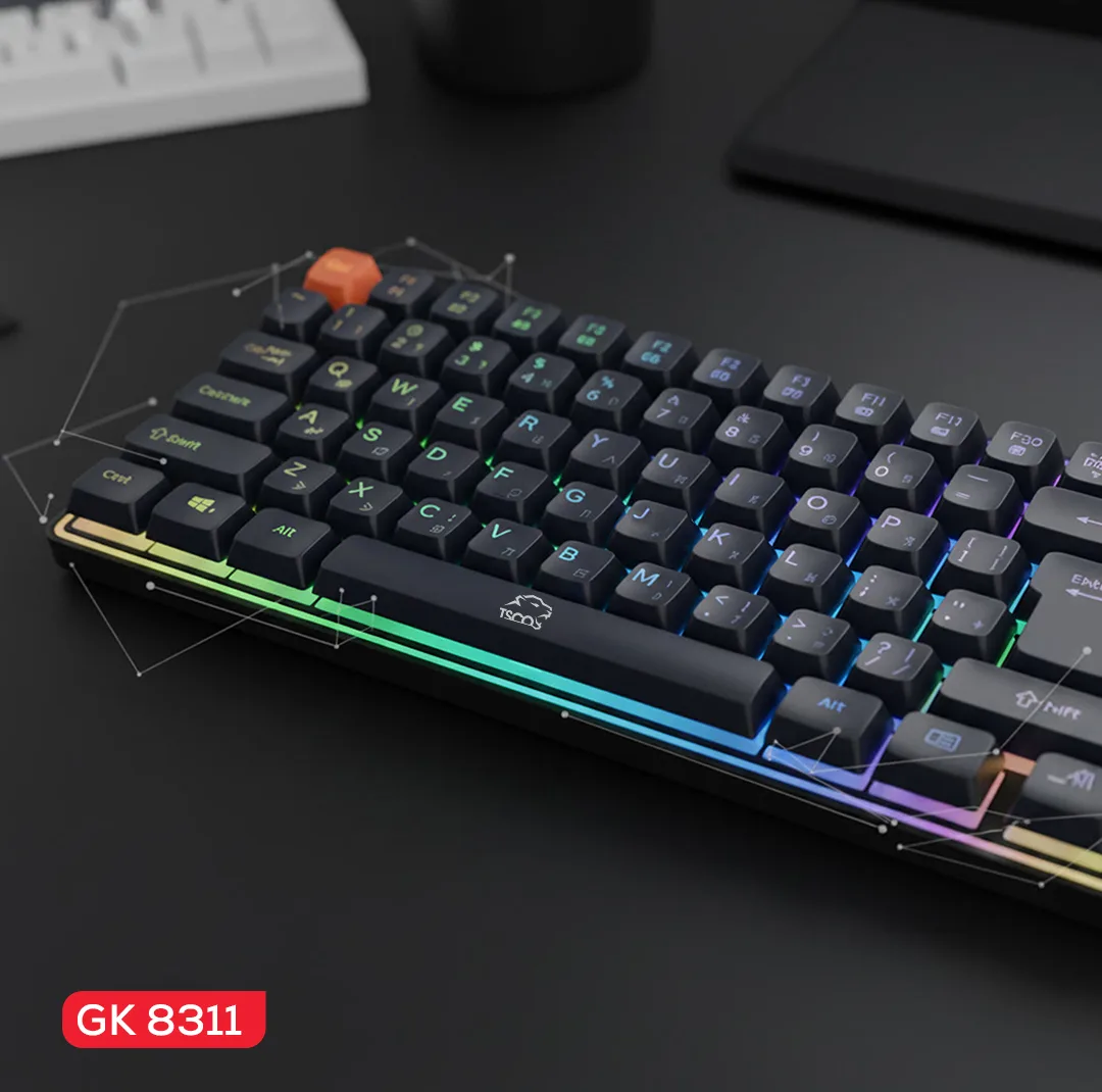 کیبورد مخصوص بازی تسکو مدل GK 8311 Apollo