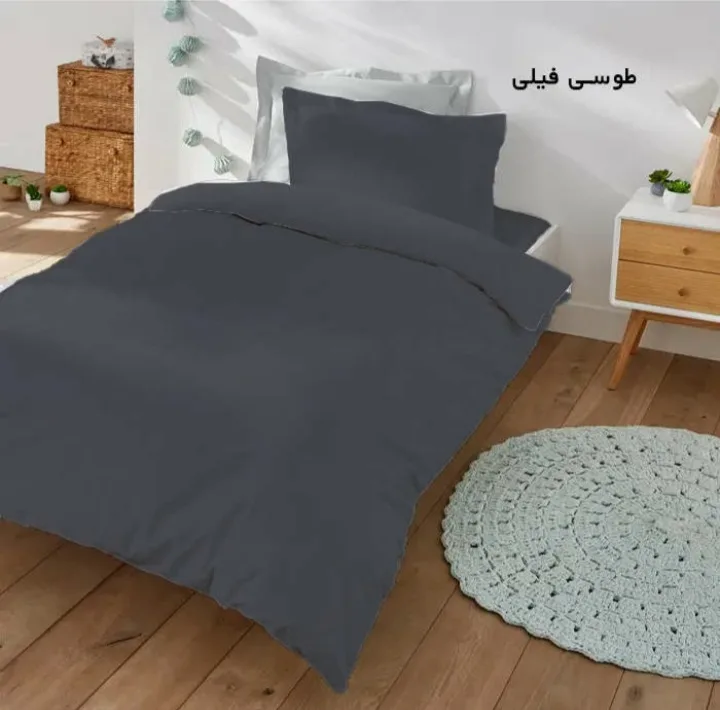 سرویس روتختی مدل میکروفایبر نیکیا کد 90 یک نفره 3 تکه