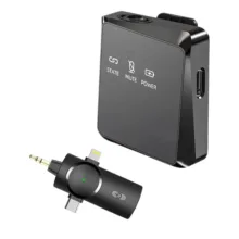 میکروفن یقه ای مدل AP004 تک کاربره با درگاه Lightning
