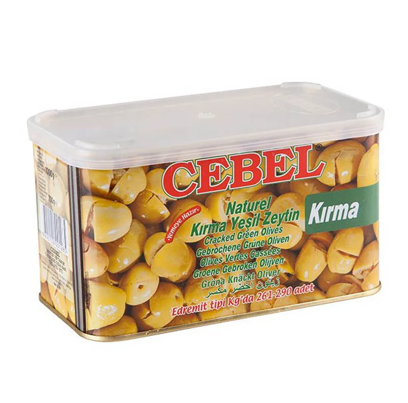 زیتون شور Kırma Yeşil Zeytin جبل - 700 گرم