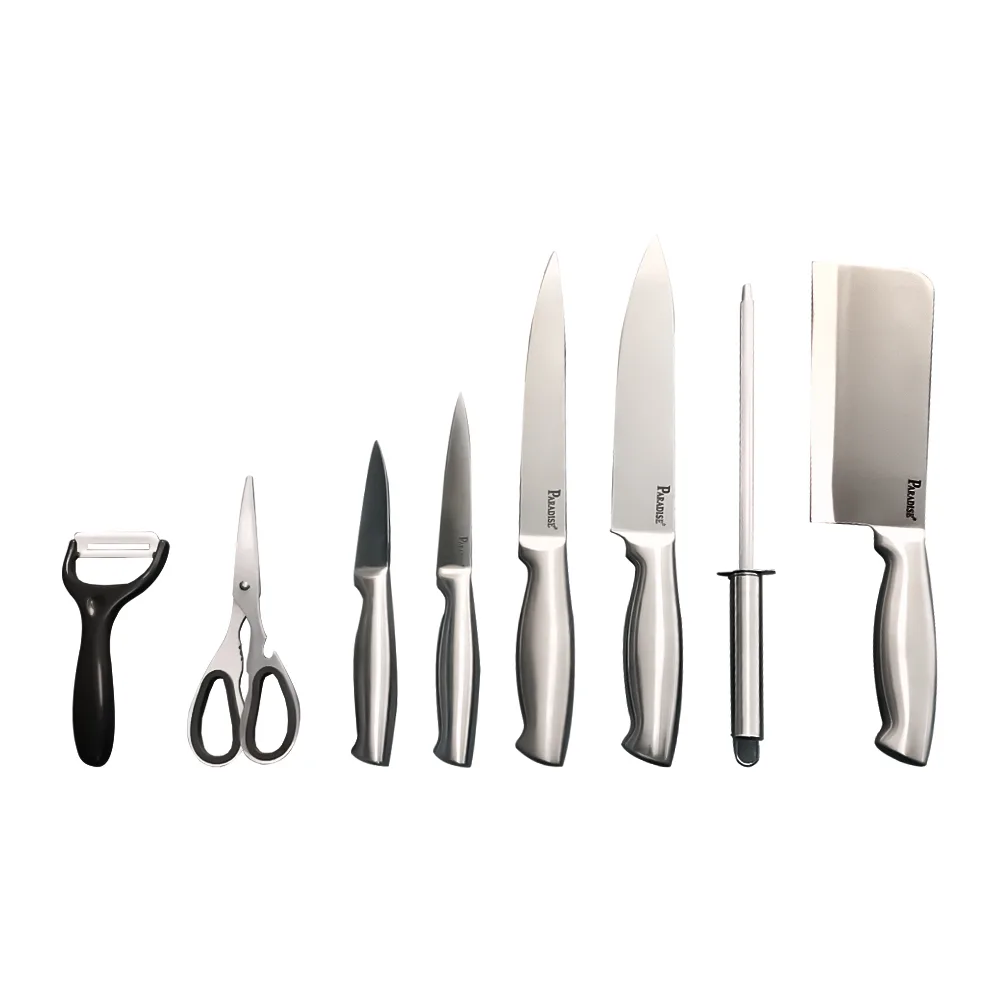سرویس چاقو آشپزخانه 8 پارچه پارادایس مدل HS-2000